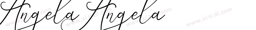Angela Angela字体转换